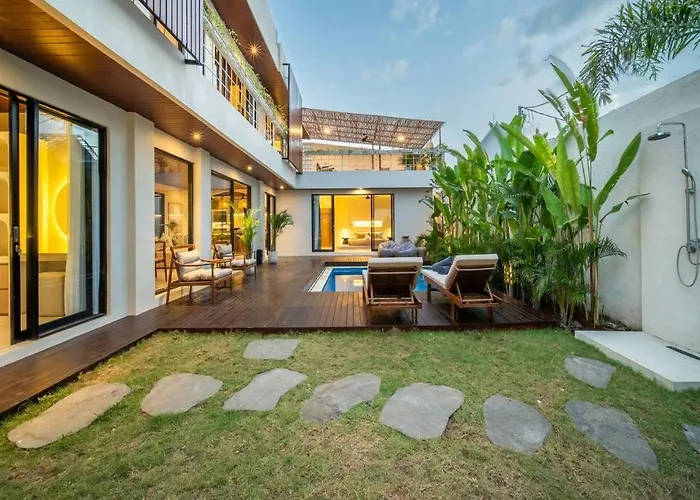New! Luxury 4br Gebran With Butler Villa Canggu